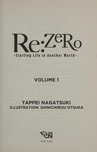 Re:ゼロから始める異世界生活 1